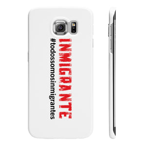 Case Delgado para celular #todossomosinmigrantes