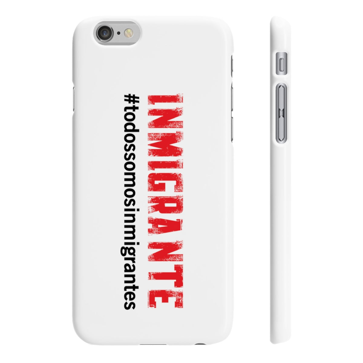 Case Delgado para celular #todossomosinmigrantes