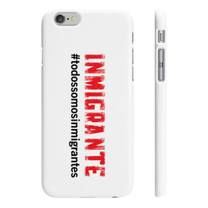 Case Delgado para celular #todossomosinmigrantes