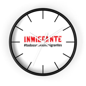 Reloj de pared #todossomosinmigrantes