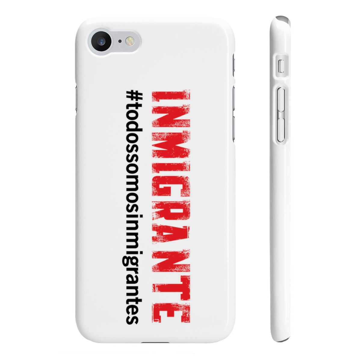 Case Delgado para celular #todossomosinmigrantes